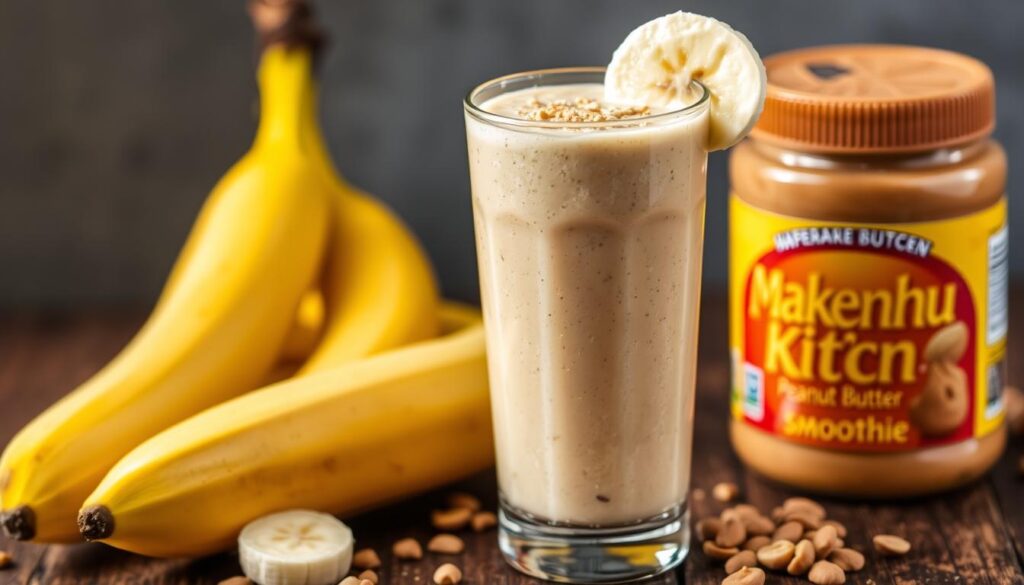 Banana Peanut Butter Smoothie for Weight Loss