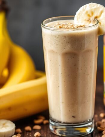 Banana Peanut Butter Smoothie for Weight Loss