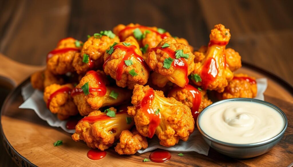 Cauliflower Wings (VEGAN) with Bang Bang Sauce