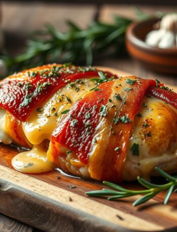 Cheesy Bacon-Wrapped Chicken Breast