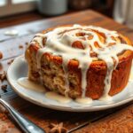 Giant Cinnamon Roll Cake