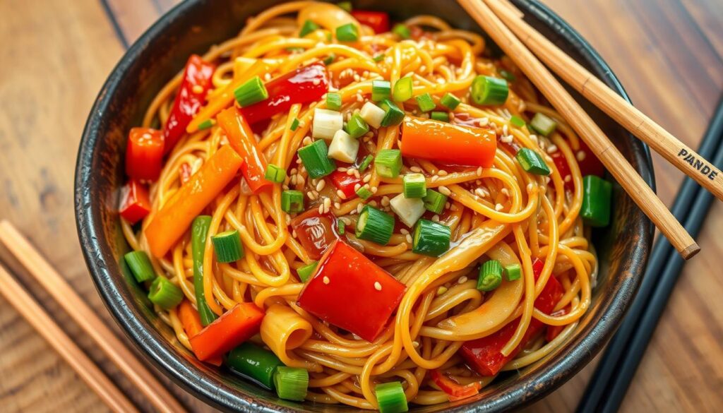 Homemade Panda Express Chow Mein