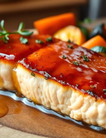 Honey Garlic Glazed Salmon