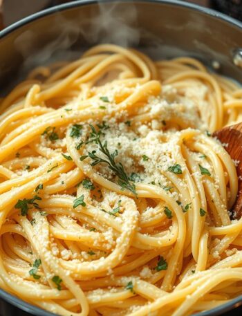 One Pot Garlic Parmesan Pasta