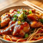 Quick Chicken Teriyaki Noodles Recipe