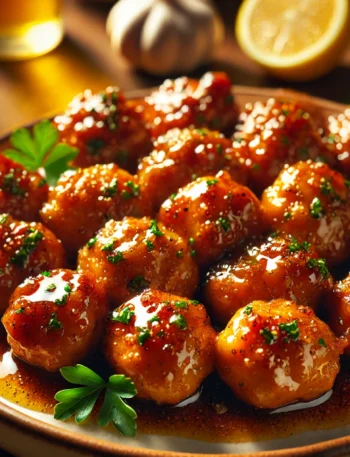 Honey Garlic Chicken Bites