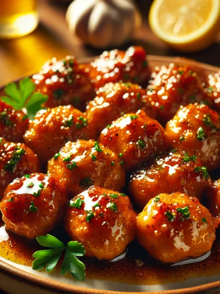 Honey Garlic Chicken Bites