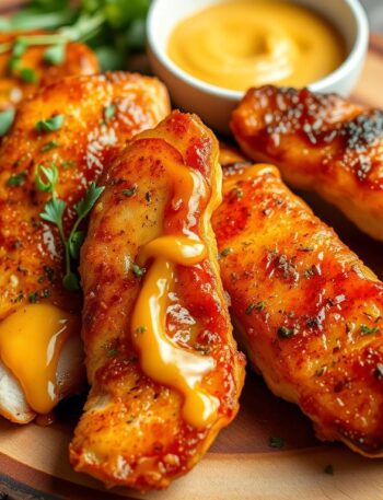 honey mustard chicken breast strips