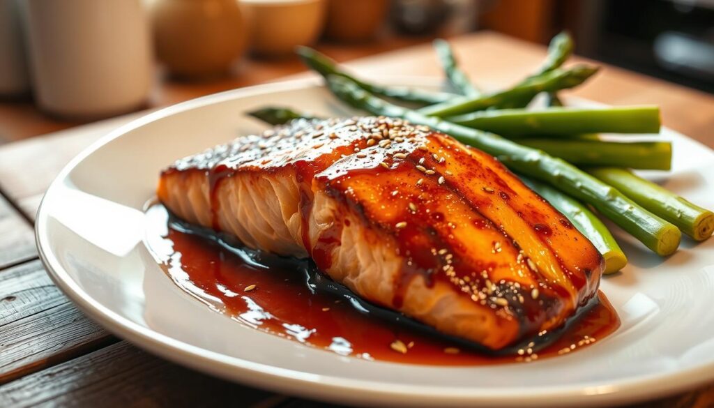 brown sugar garlic salmon